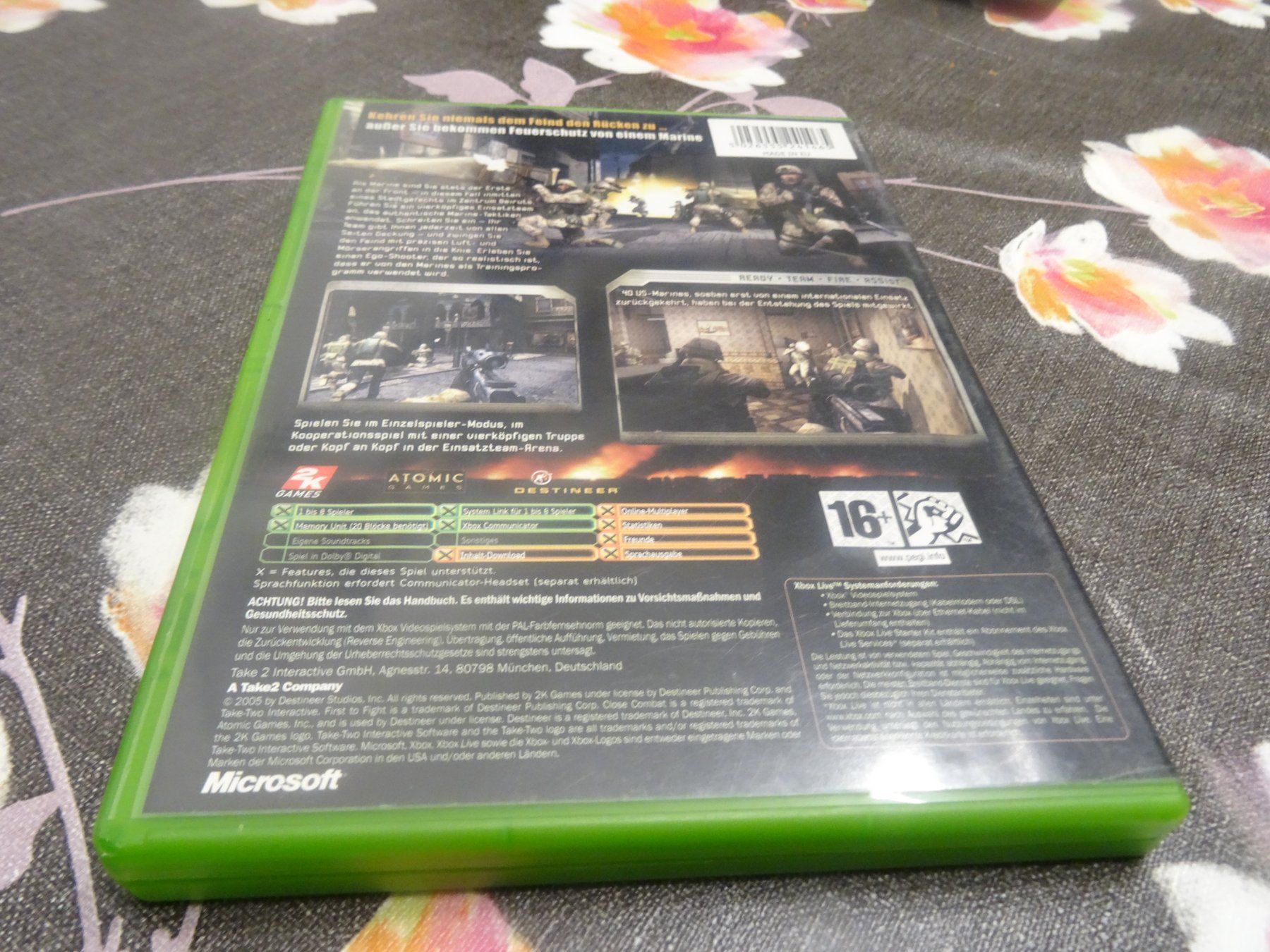 Microsoft Giochi: First to Fight XBOX CLASSIC – Usato da Olten venduto da Disc-Ausverkauf 2