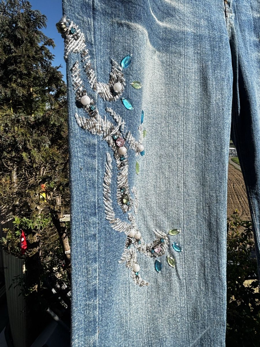 Jeans: 3/4 Jeanshosen  – Usato da Walterswil SO venduto da Sunshineyupi 2
