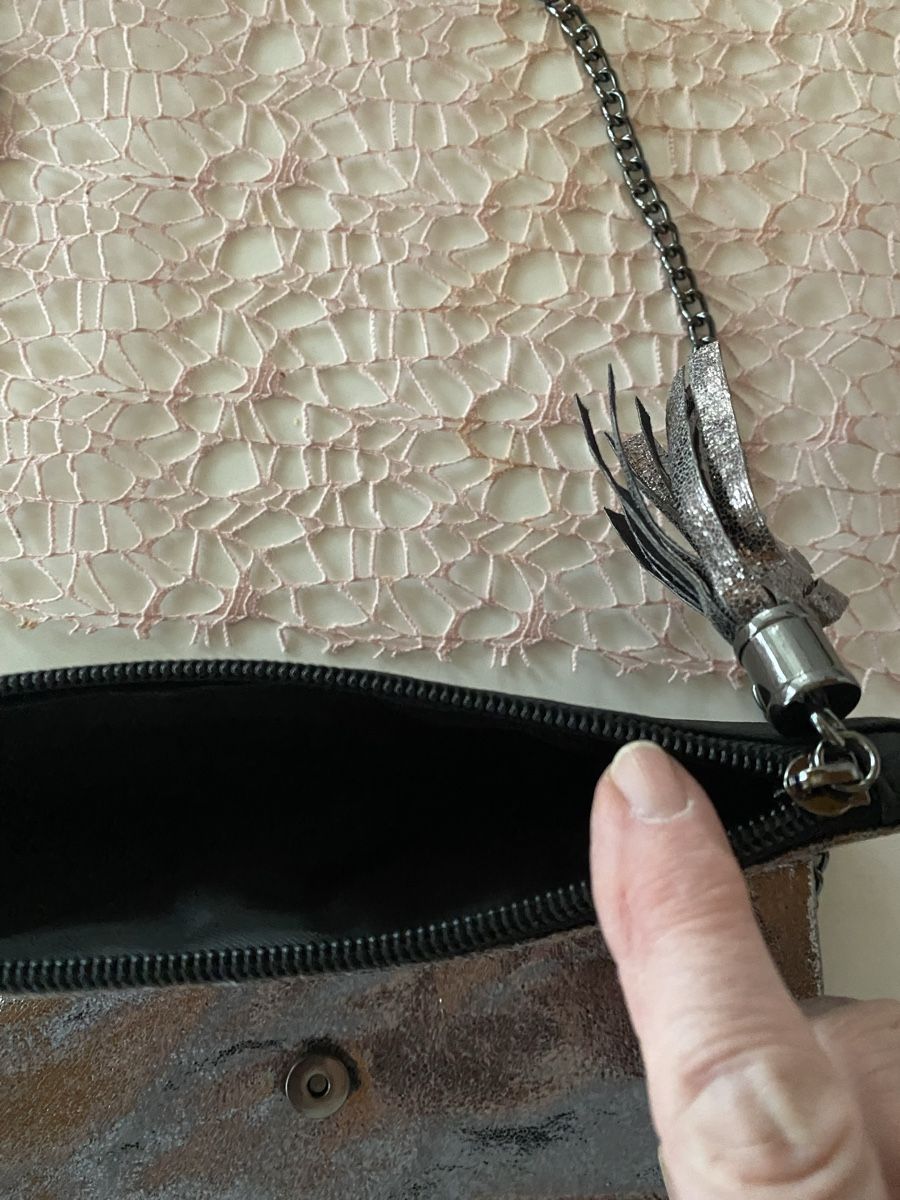 Borse da donna: Tasche schwarz/silber neu – Nuovo (secondo la descrizione) da Brugg AG venduto da Honeybee6 4
