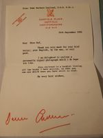 Barbara Cartland - Schriftstellerin - † 2000 - handsigniert