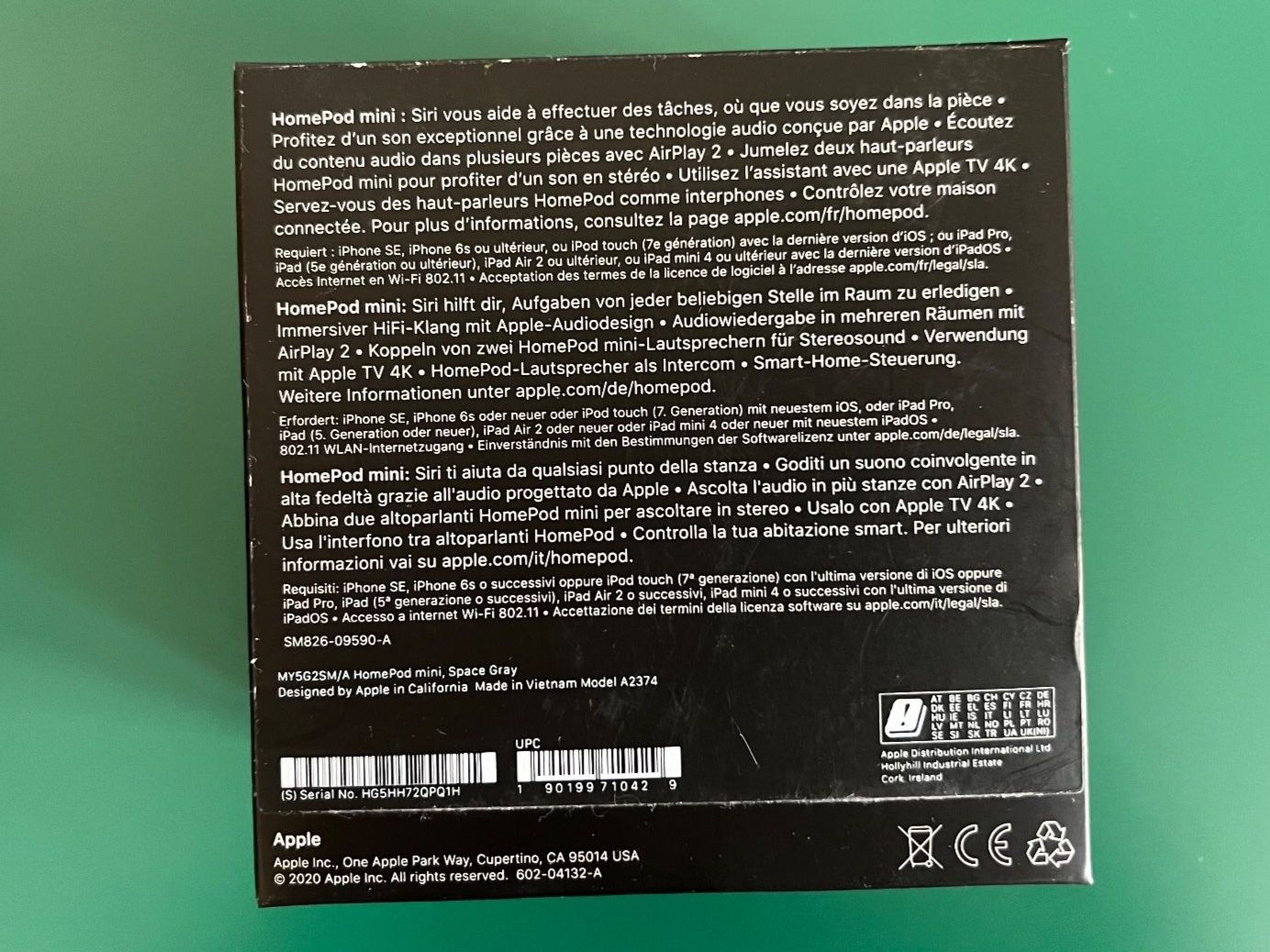 Apple Haut-parleurs: HomePod Mini Space Grey / Schwarz – D'occasion à Zürich par iwotivo 1