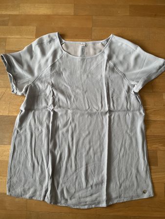 s.Oliver Damenbluse Gr. 44 Viskose Sommer günstig!