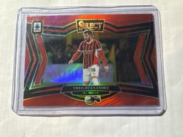 Theo Hernandez 2024-25 Panini Select Serie A Red Field Level