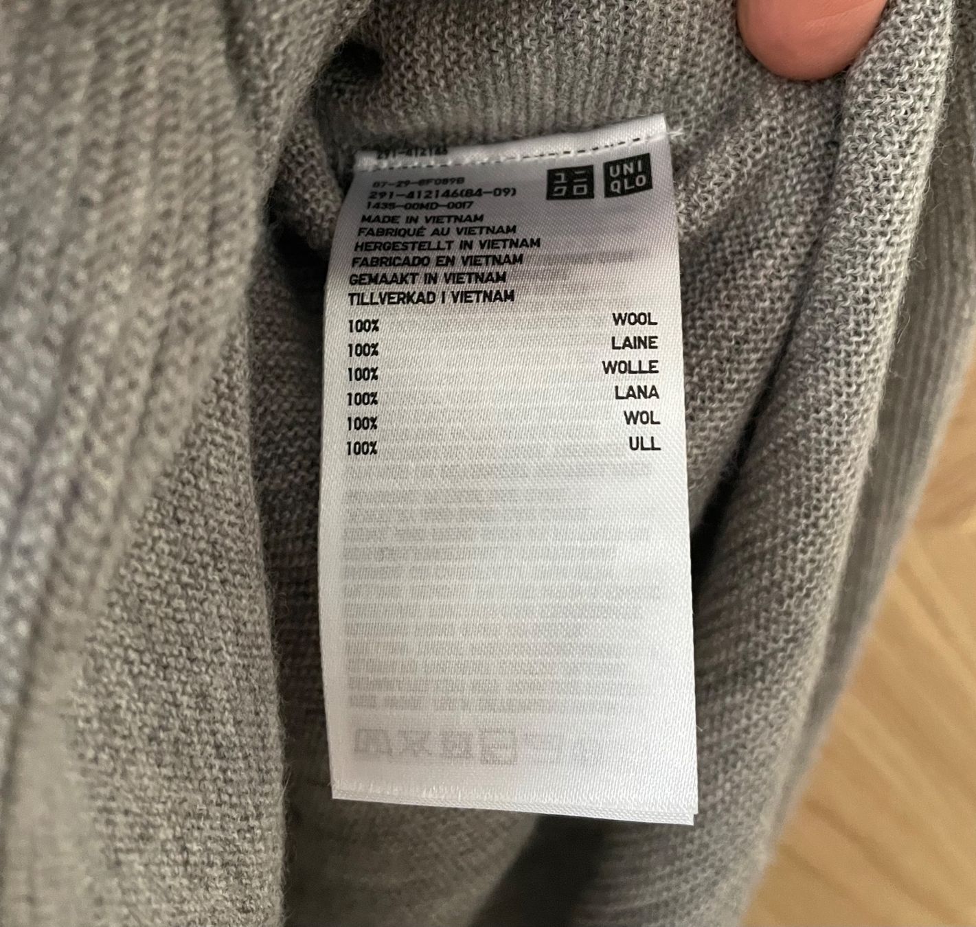 Uniqlo Kleider: 100% Wolle Kleid Uniqlo Gr.M – Neu (gemäss Beschreibung) aus Felben-Wellhausen von begean 3
