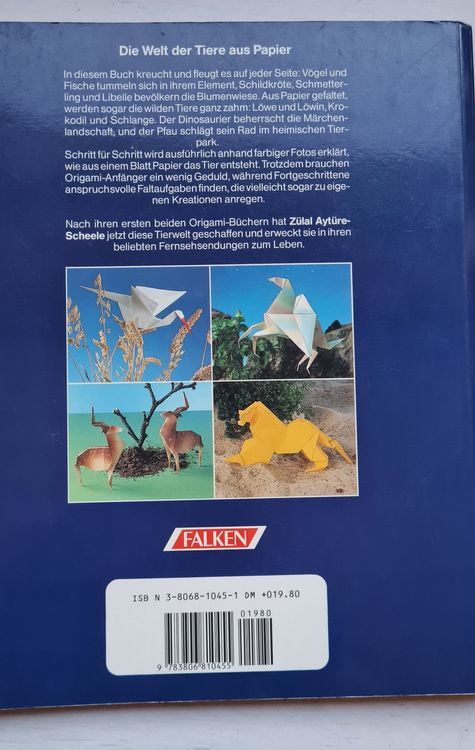 Zauberwelt ORIGAMI - Tierfiguren aus Papier von falken | Kaufen auf Ricardo