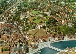 SCHAFFHAUSEN Flugaufnahme Swissair