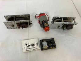 Lemaco Weichenmotor und Stokys Baukasten Motoren