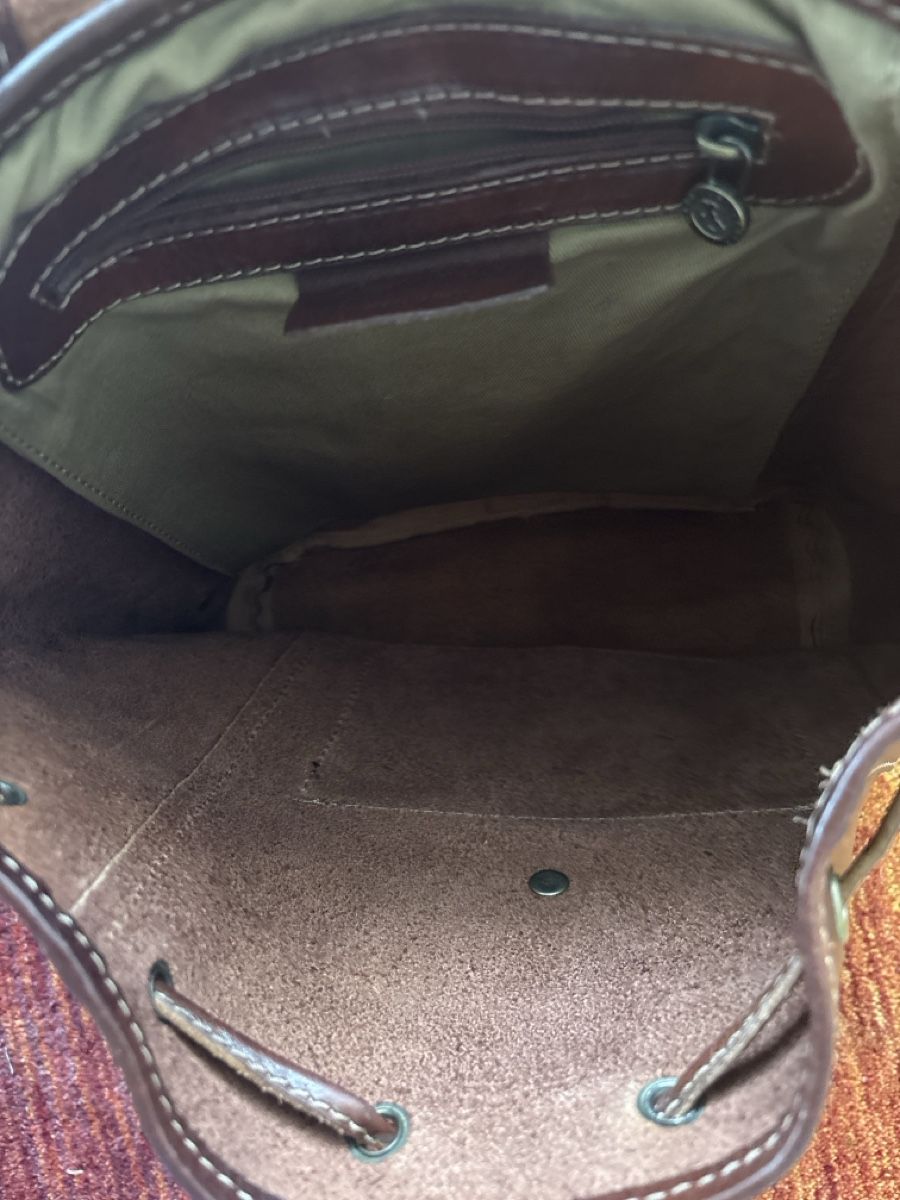 Rucksäcke: Wunderschöner echtleder Rucksack – Neu (gemäss Beschreibung) aus Schwerzenbach von Ycas74 2