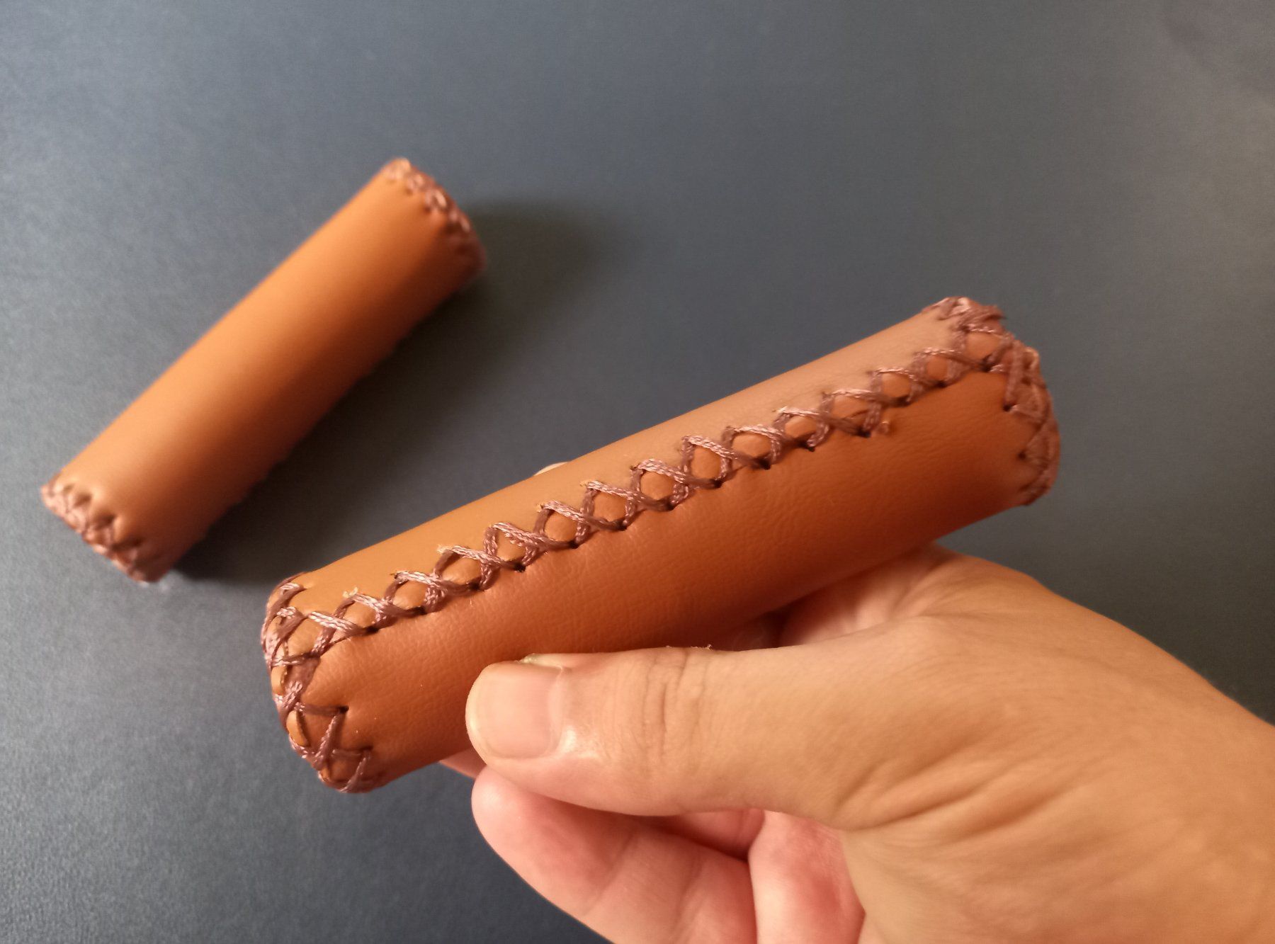 Ersatzteile: 2x Paar Fahrradgriff im Vintage-Stil / Poignée vélo rétro – Neu und originalverpackt aus Bremblens von SHOPSPORT 4