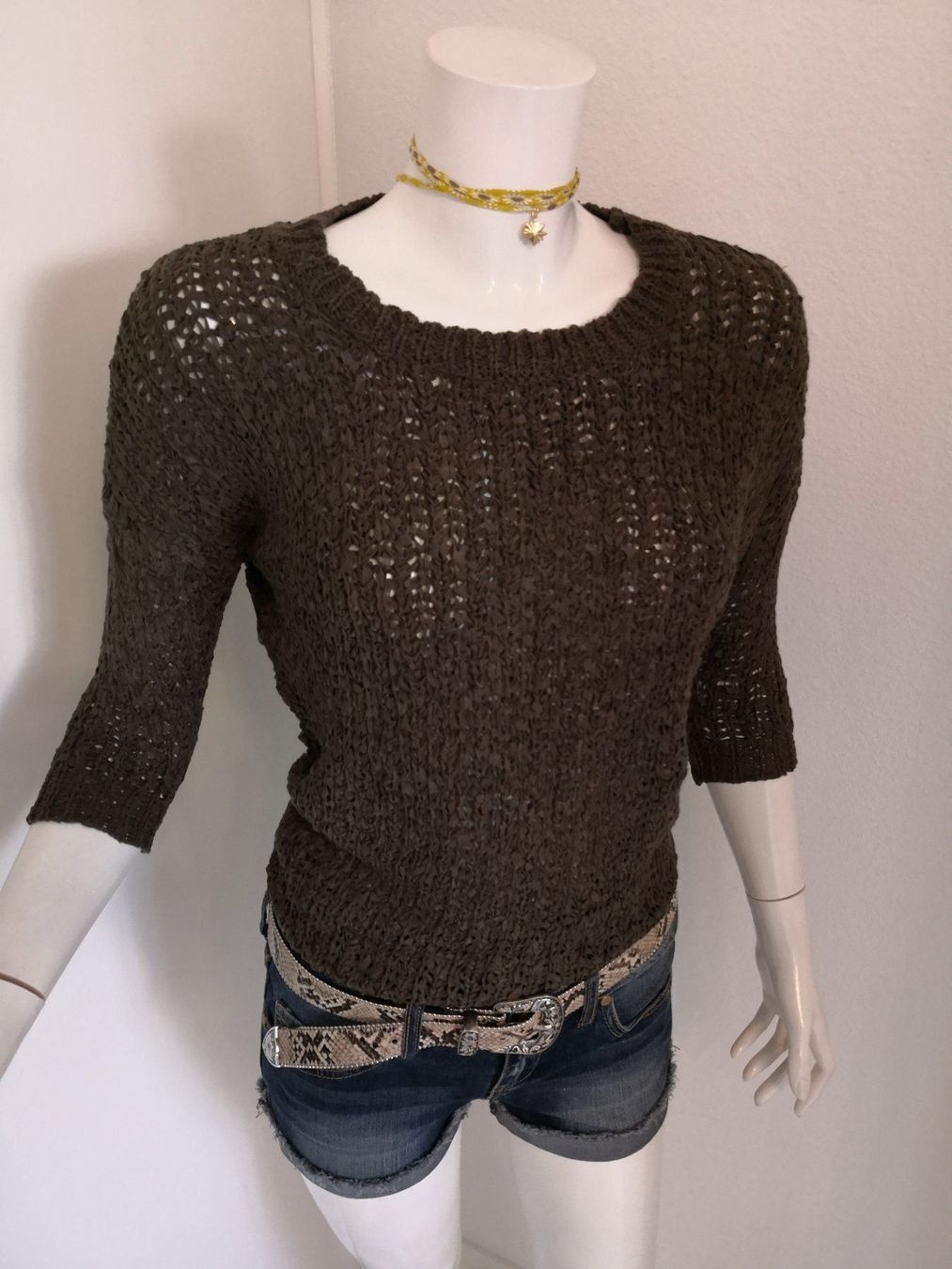Mango Maglioni & Felpe: 🤩MANGO STRICK PULLOVER OLIVGRÜN NEU & D&G P. – Nuovo (secondo la descrizione) da Olten venduto da Naja-Twins-Twins 5