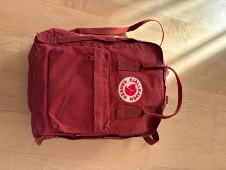 Fjällräven kånken Rucksack Rot
