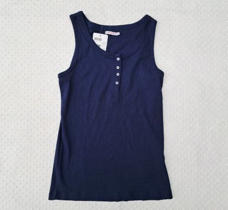 NEU! Sommerliches Top "Kiska Kiska" Dunkelblau XS/S