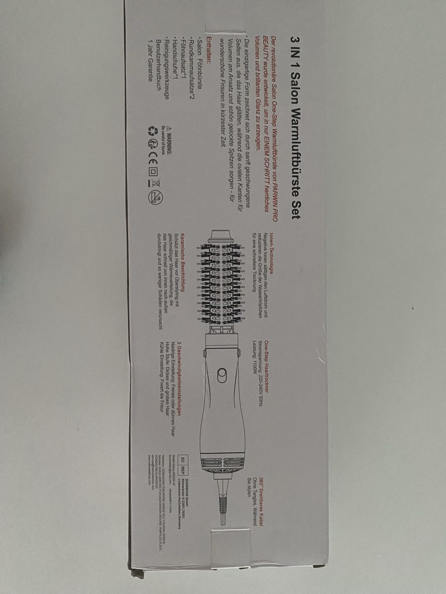 Föhn: Warmluftbürste Set neu 3 in 1 – Neu und originalverpackt aus Brugg AG von Honeybee6 6