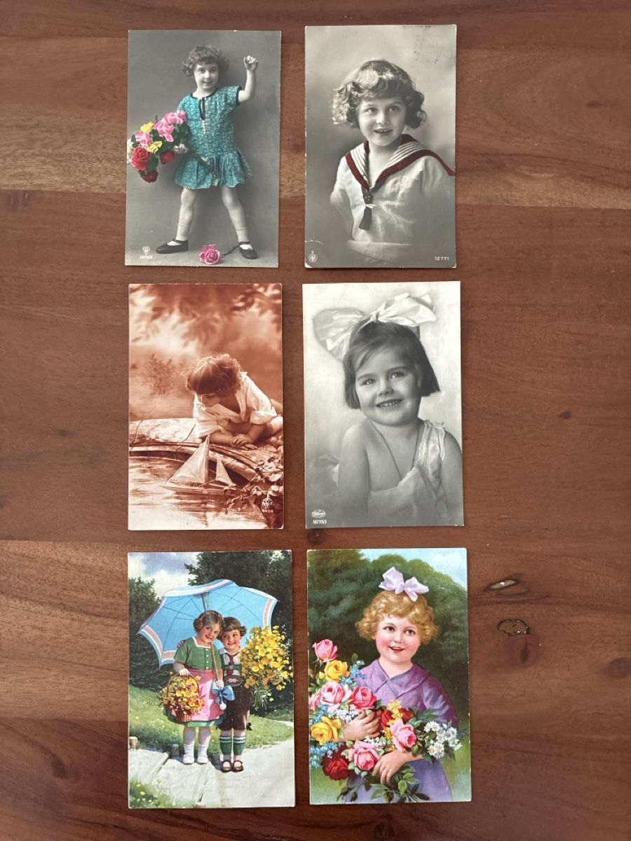 Cartes postales: 10 Ansichtskarten Schweiz von Kinderportraits – D'occasion à Oftringen par Cla.vD.74 2