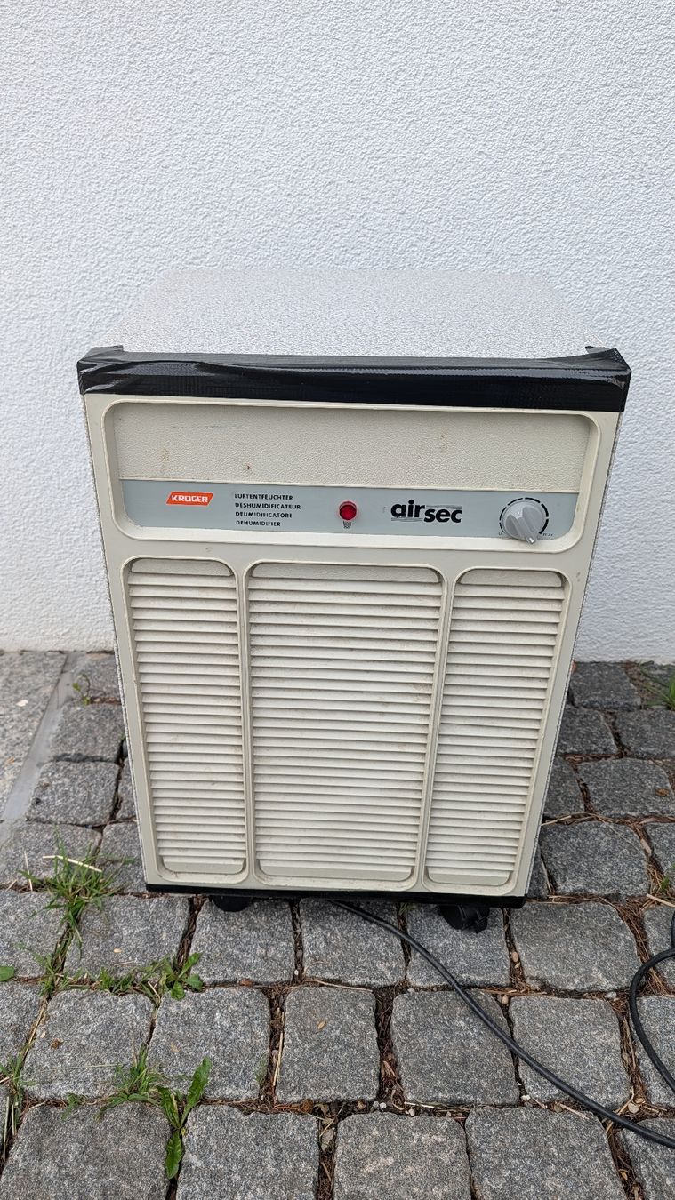 Krüger Deumidificatori: Luftentfeuchter Krueger airsec Modell gebraucht – Usato da Lutzenberg venduto da Patrick840