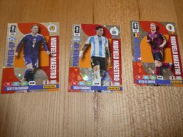 Panini Adrenalyn WM 2026: 3 Karten "Midfield Maestro"
