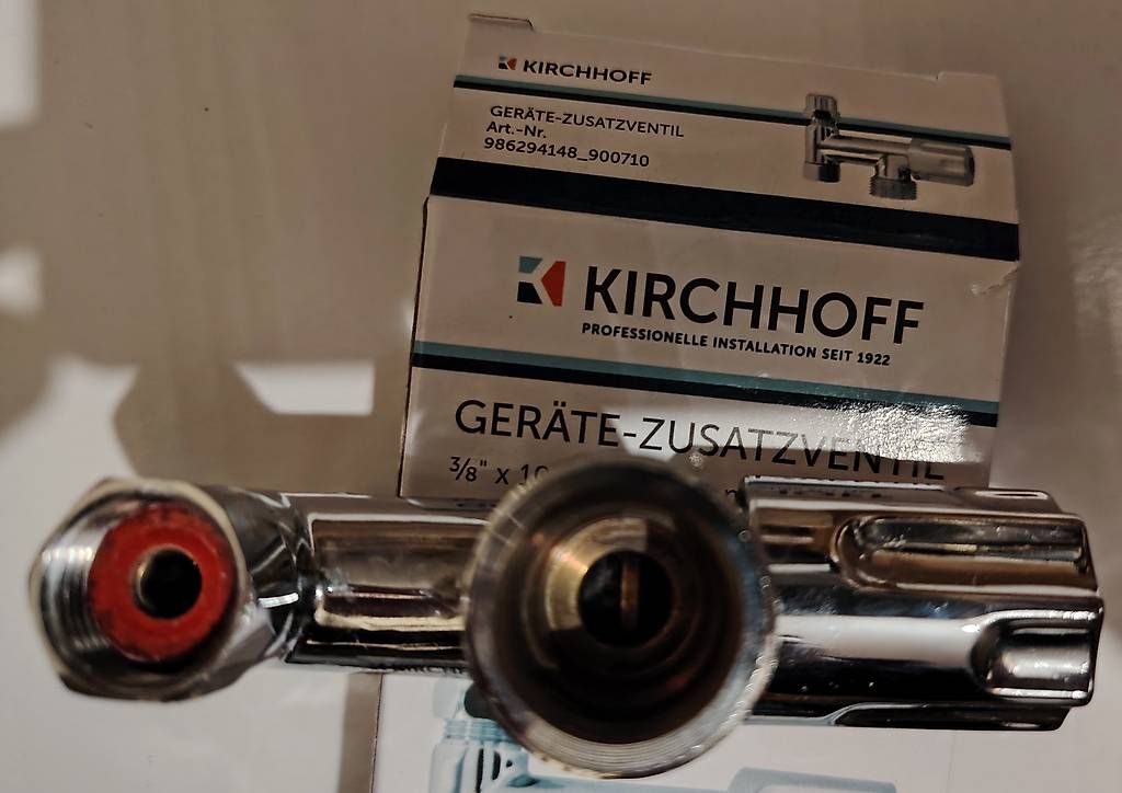 Rubinetteria: Geräteanschluss Zusatzventil 3/8  von Kirchhoff – Usato da Balgach venduto da ste_wqc7 2