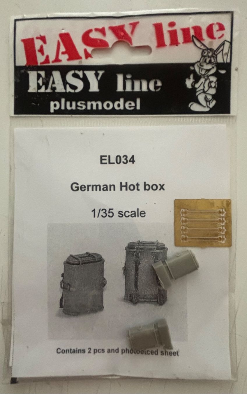 Plus Model Kit di modellismo & Modellini statici: Easy Line plusmodel - EL034 German Hot Box – Usato da Neuchâtel venduto da gefdeneuch