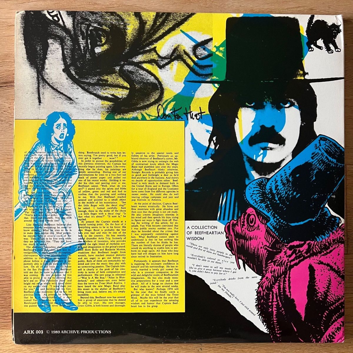 Dischi in vinile: Captain Beefheart - Another Chapter From The Lives../ D 1989 – Usato da Gais venduto da soundcave57 1