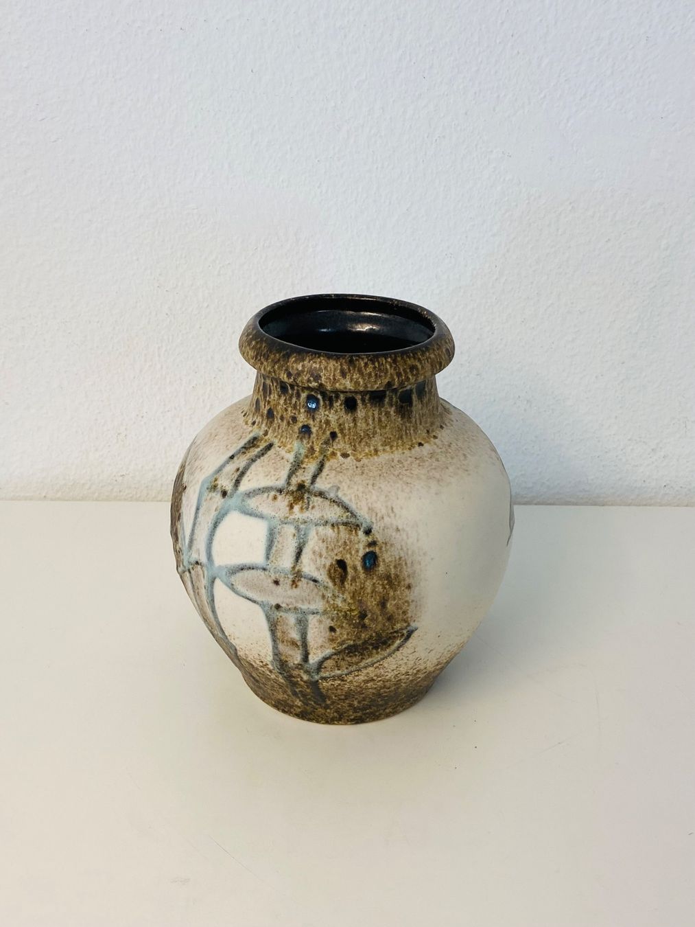 Vasen & Gefässe: SCHEURICH Keramikvase Lava Vintage – Gebraucht aus Zürich von Arche_Brockenhaus 4