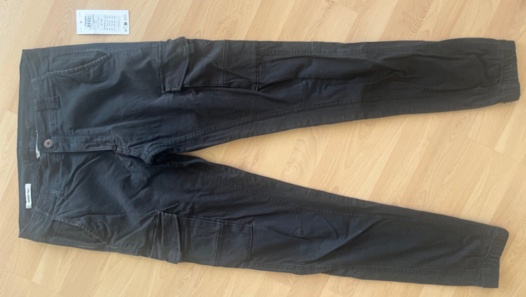 Jack & Jones Pantaloni: JACK&JONES, Cargohose, black, Gr. W32 L36 – Usato da Zürich venduto da fbsm