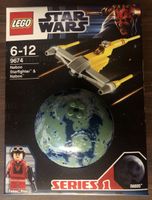 LEGO Star Wars 9674 Naboo Starfighter & Naboo Series 1 NEU