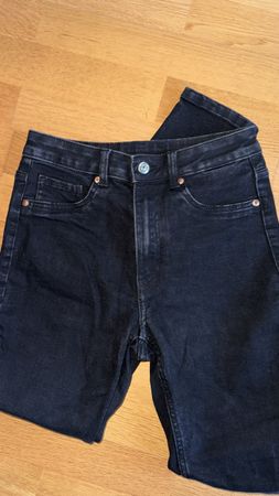 Jeans H&M, schwarz, 38