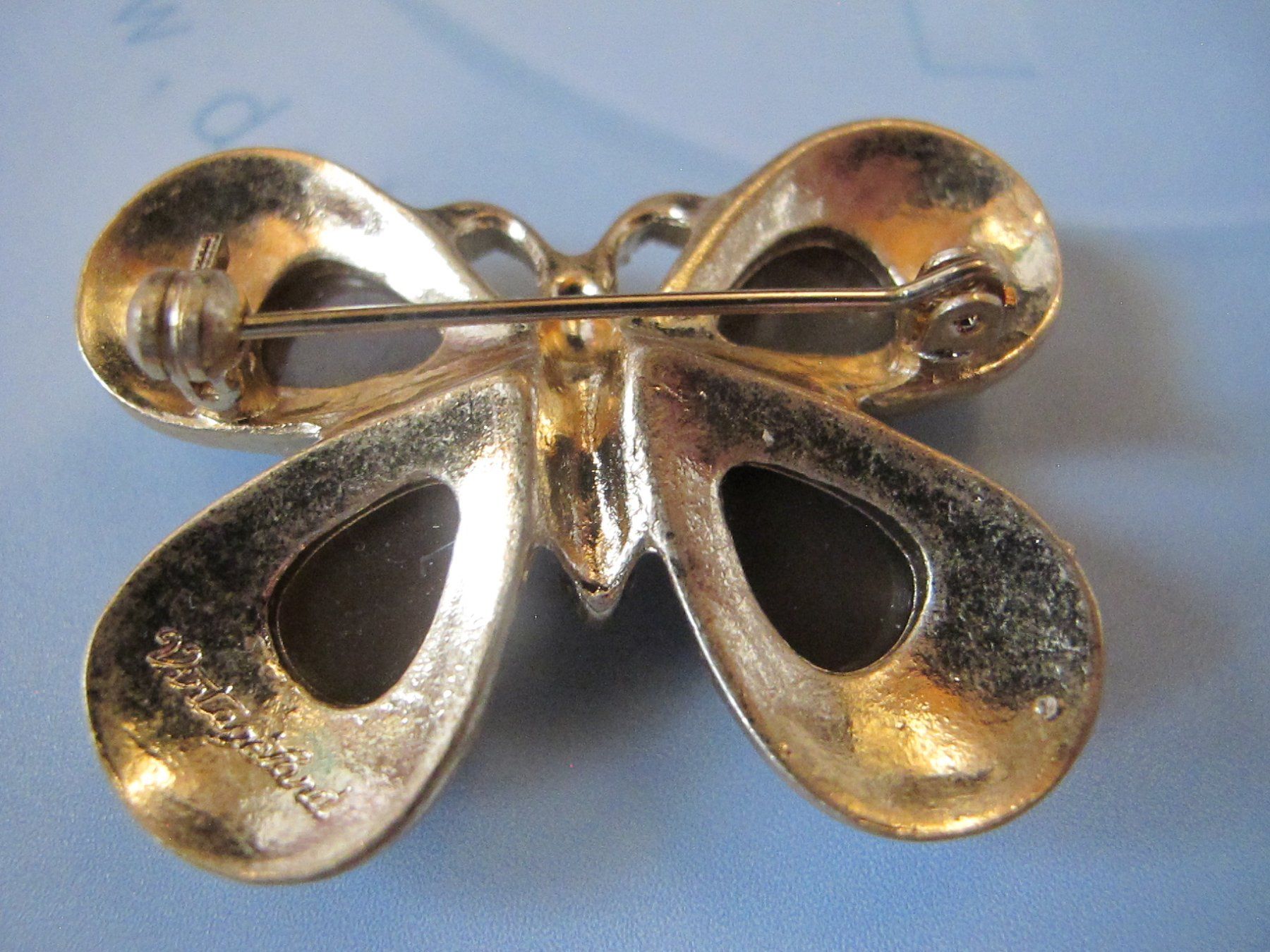 Broschen & Nadeln: Brosche Schmetterling, Modeschmuck, Top – Neu (gemäss Beschreibung) aus Löhningen von Chimae67 3