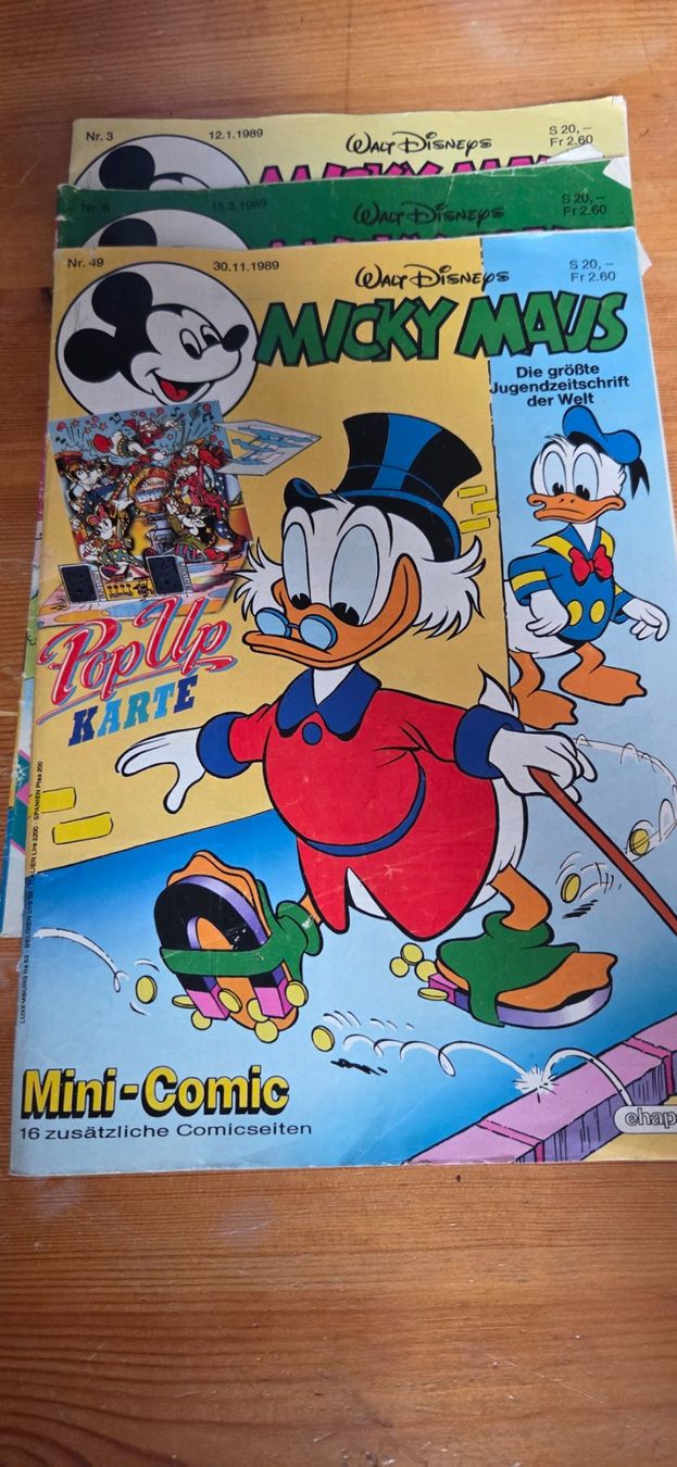 Fumetti: Micky Maus comic hefte – Usato da Altstätten SG venduto da Bambam2012