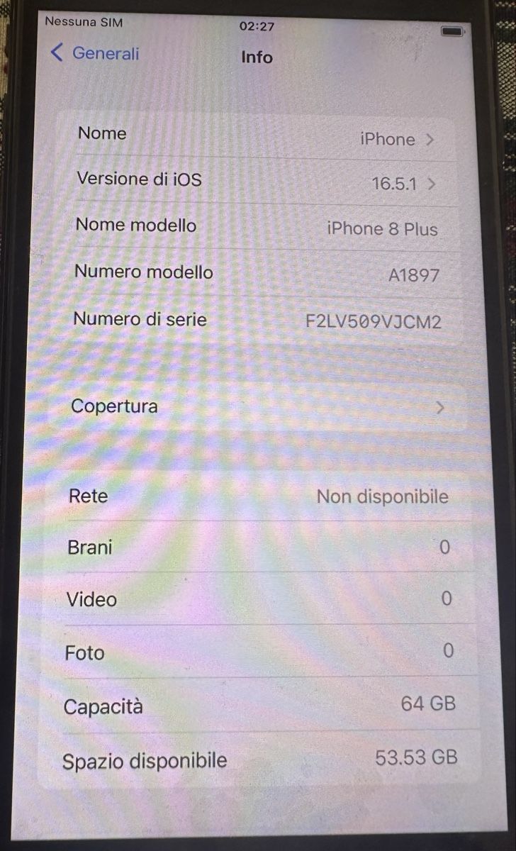 Apple Handys / Smartphones: IPHONE 8 PLUS LCD BATTERIA E ACCESSORI NUOVI – Neu (gemäss Beschreibung) aus Gordola von Topino02 3