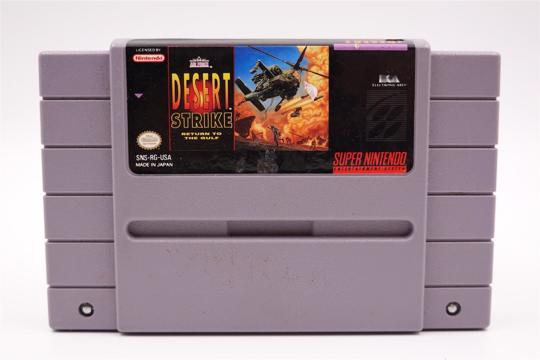 Nintendo Giochi: Desert Strike (SNES) – Usato da Herisau venduto da ZelliZone