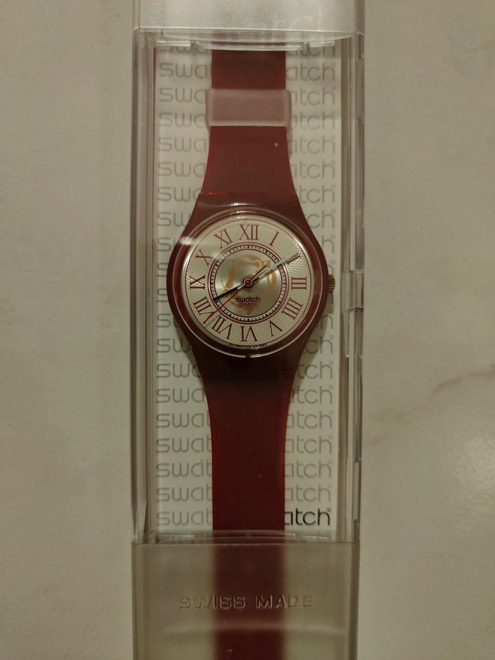Swatch Orologi: Swatch vintage années 1990 – Nuovo e nell'imballaggio originale da Biel/Bienne venduto da notfun