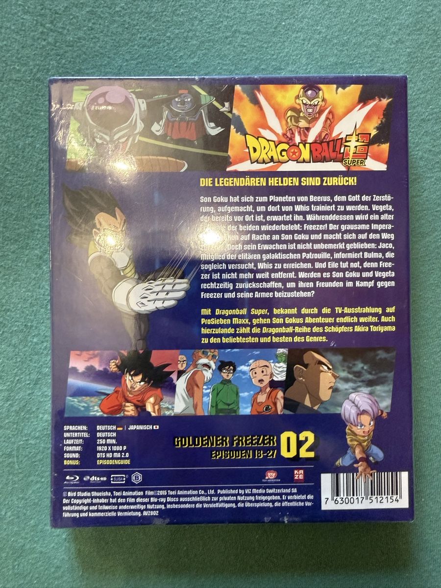Tutti i DVDs: Dragonball Super Blu-ray Box 2 Fabrikneu – Nuovo e nell'imballaggio originale da Olten venduto da jdr_d9zs 1