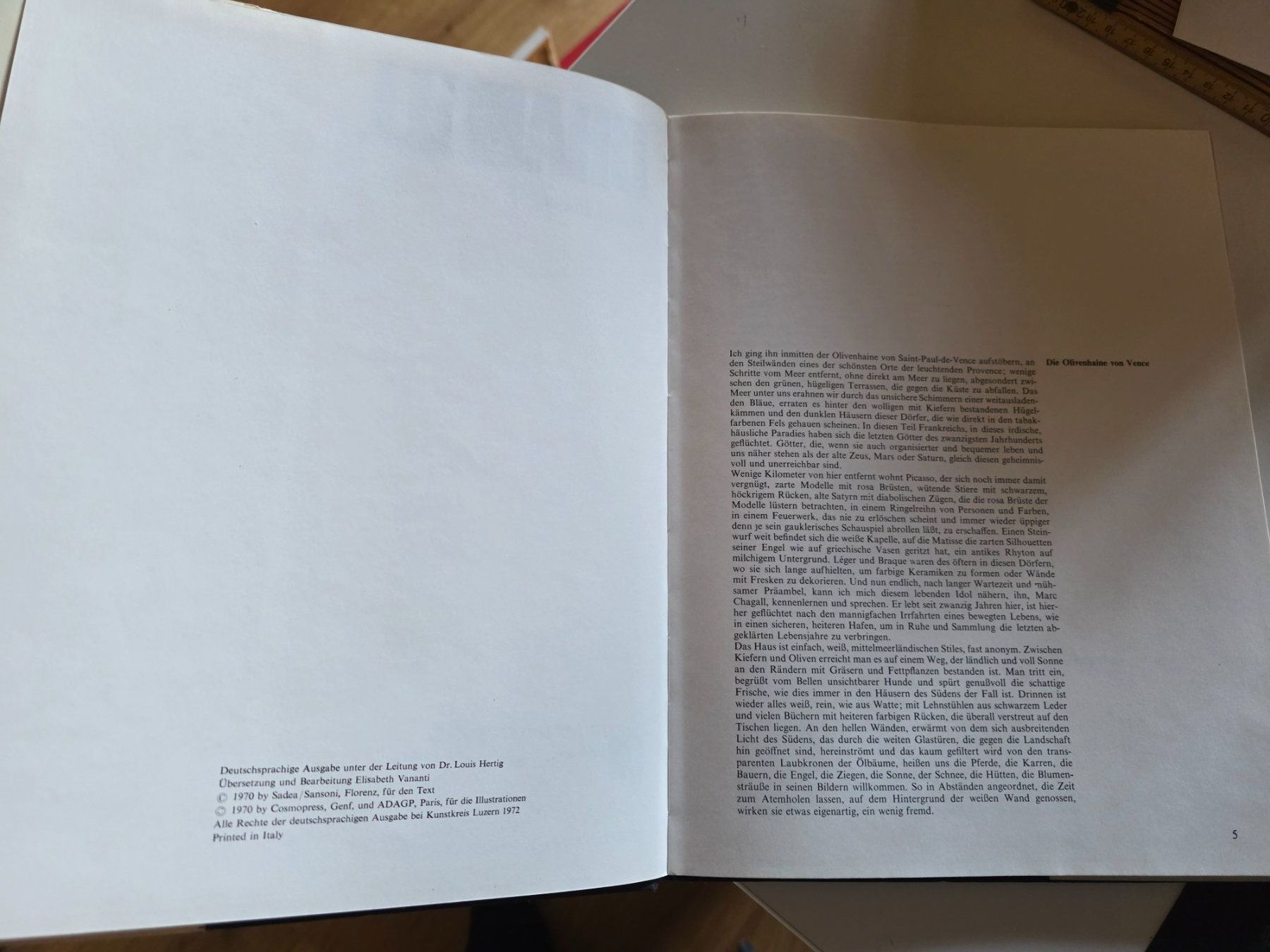 Libri: Marc Chagall - Gestalter unserer Zeit - 1972 – Usato da Walterswil BE venduto da Lonitti 8