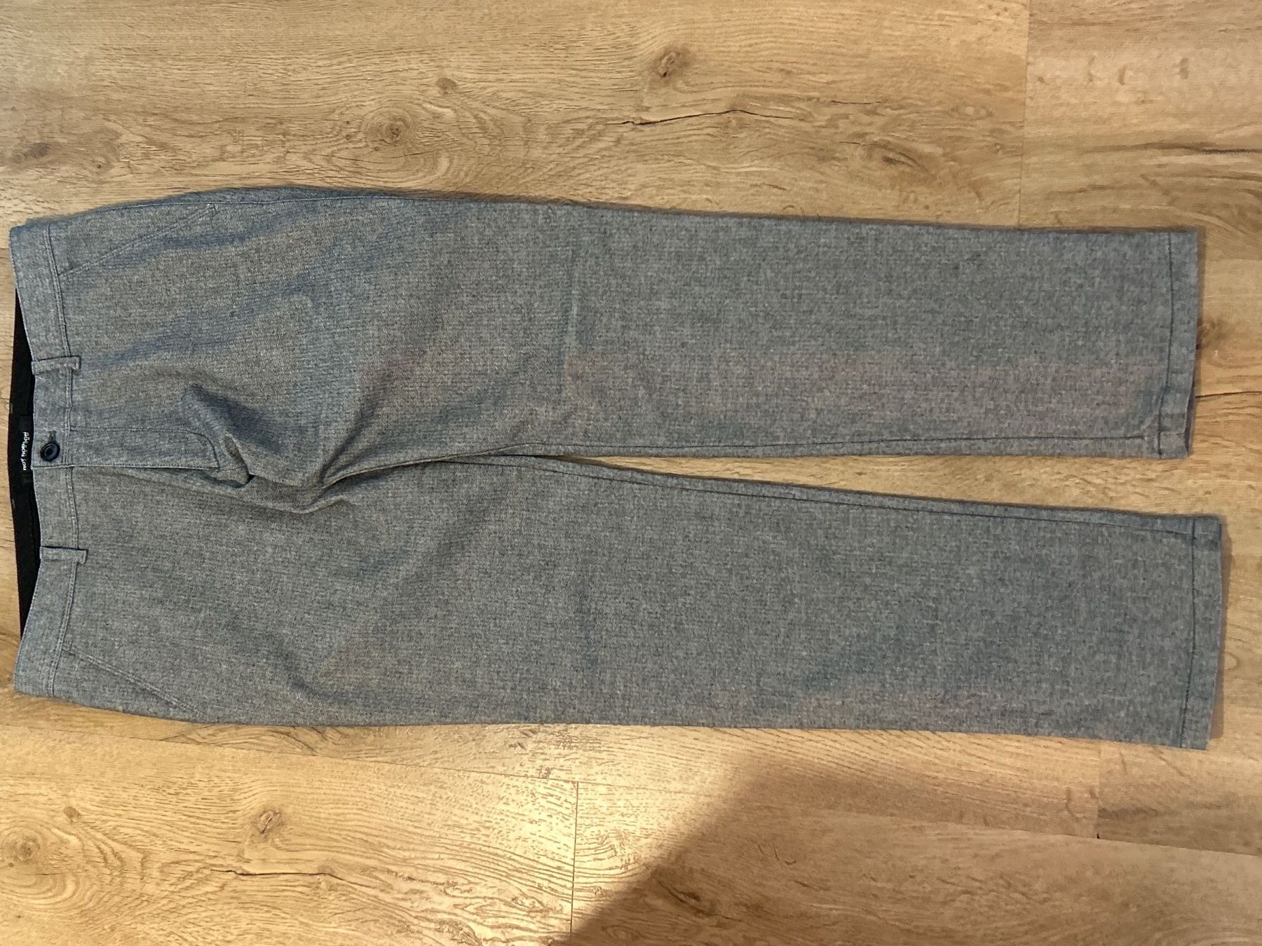 Pantaloni: Herren Hose grau mit Muster von Roy Robson – Usato da Brunnen venduto da Nala2929 2