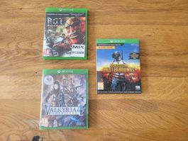 Attack on Titan - Valkyria Chronicles 4 - PUBG Xbox One