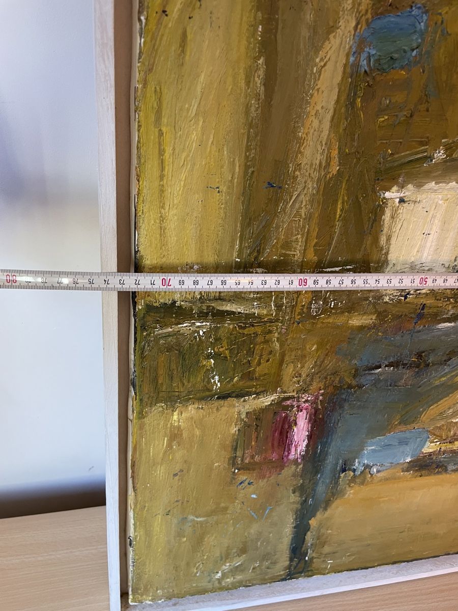 Gemälde: Olgemalde modern Art Deko Abstract  100 x 70 cm – Gebraucht aus Morges von SevArt 7