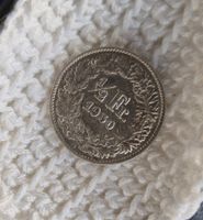 50 Rappen 1950 (Silbermünze) in vorzüglichem Zustand