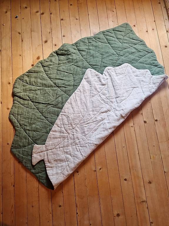 Coperte: Krabbeldecke - handgemacht, Leinen – Usato da St.Gallen venduto da zauberfee16