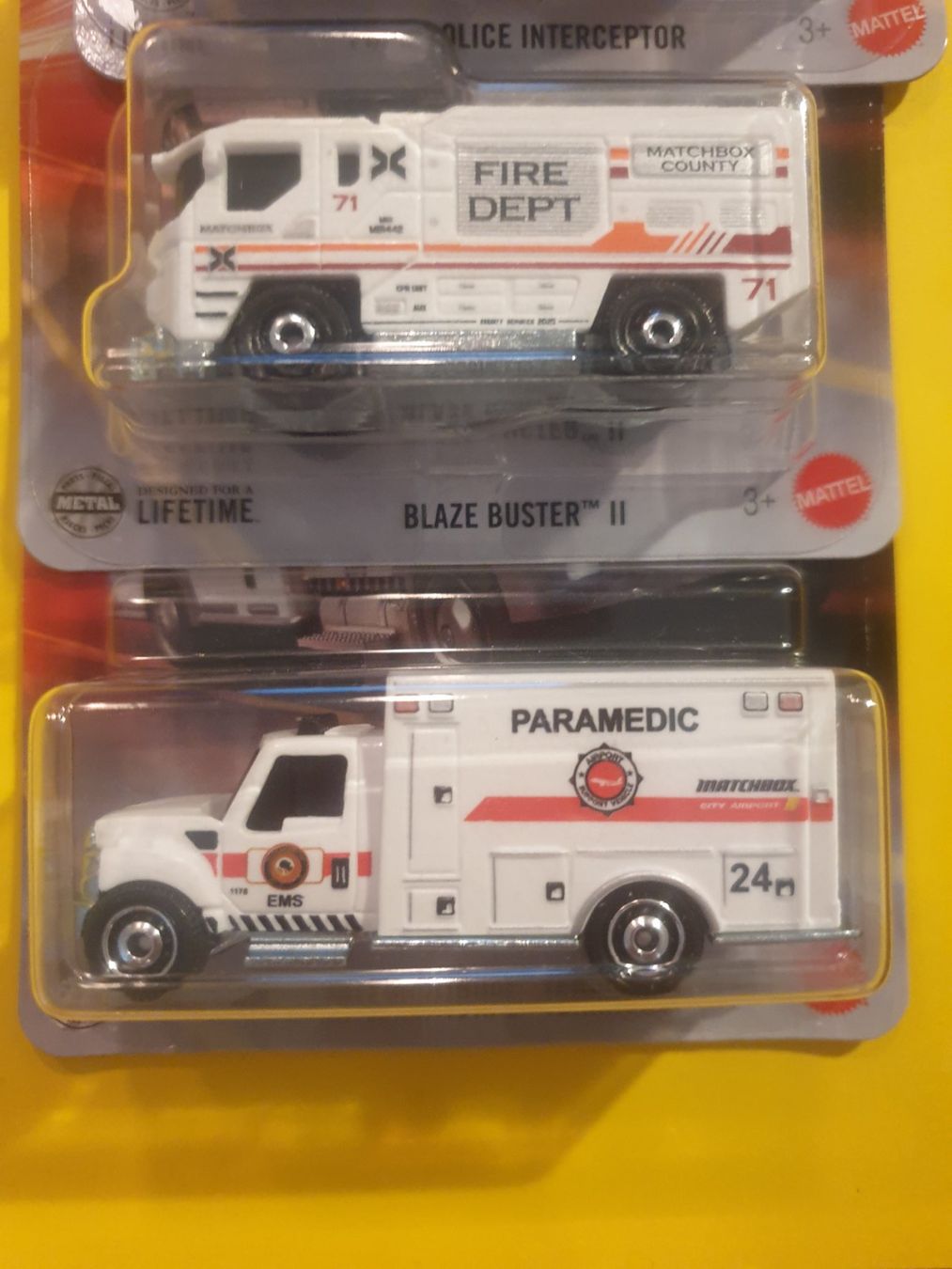 Matchbox Modellini d'auto: Matchbox Blaulichtset 1 – Nuovo e nell'imballaggio originale da Oftringen venduto da Rotor 1