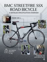 BMC Streetfire SSX Rennrad (Grösse L) – Shimano 105 (3x10) |