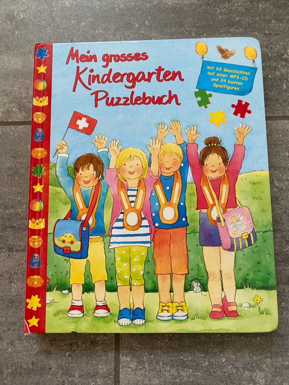 Libri: Mein grosses Kindergarten Puzzlebuch – Nuovo (secondo la descrizione) da Gutenswil venduto da Glitzersternchen