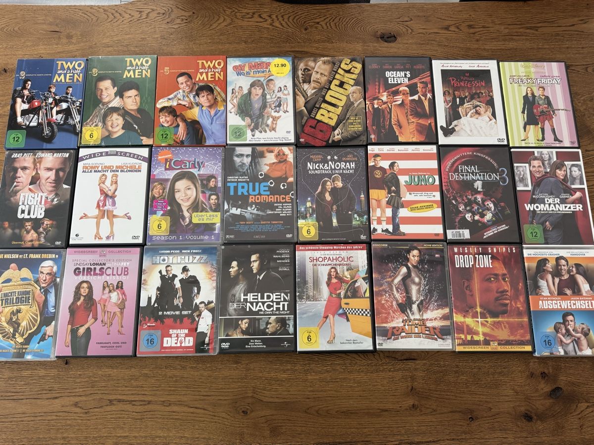 Tutti i DVDs: DVD Sammlung - Über 50 Stück (300, Titanic, Transformers,…) – Usato da Mettmenstetten venduto da RLR2905