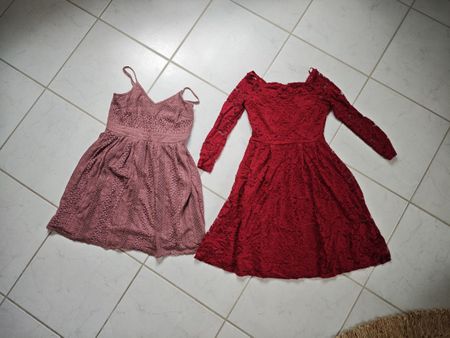 2 Spitzen Kleider Grösse S