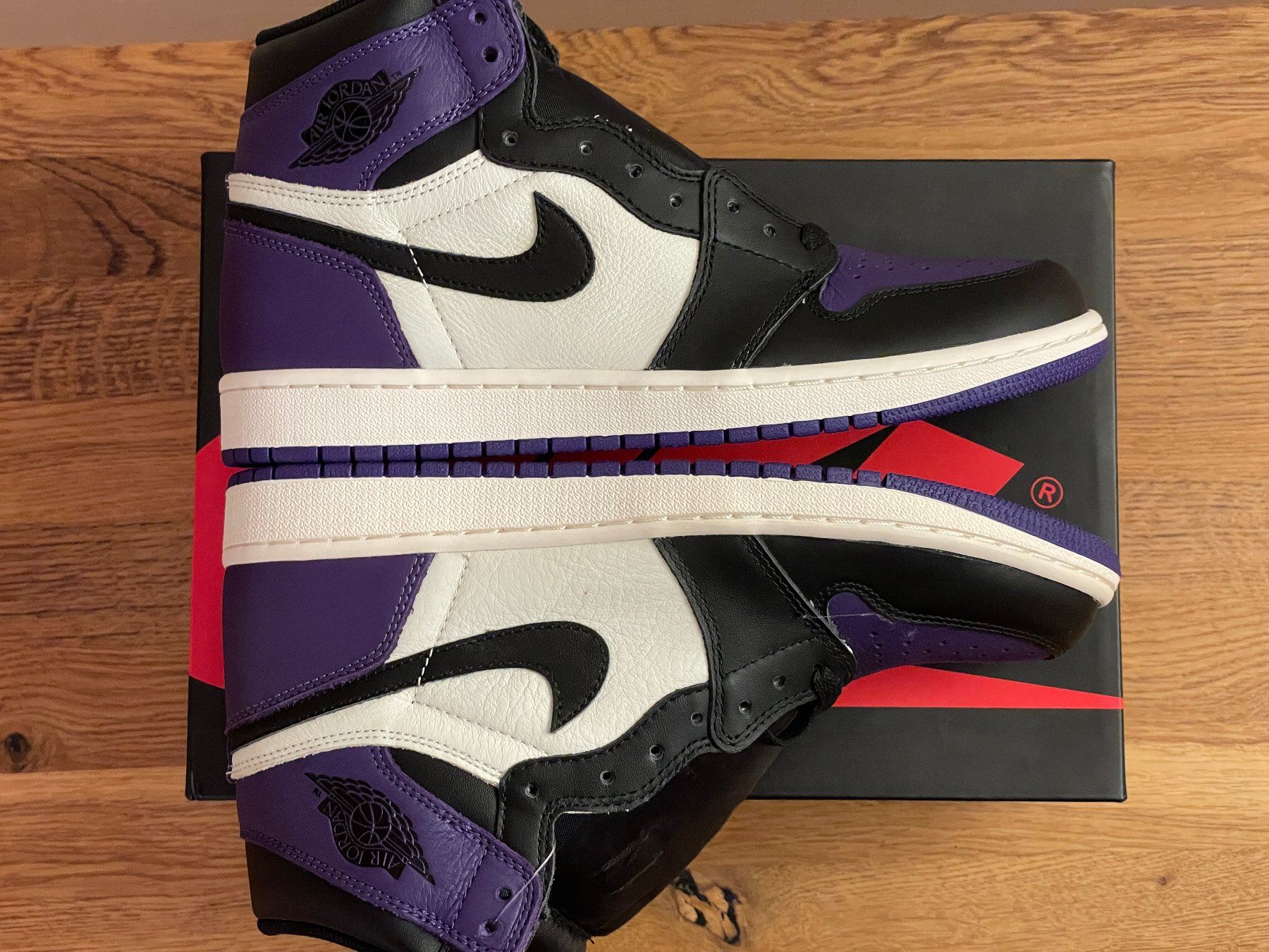 Herrenschuhe: Nike Air Jordan 1 High OG | Court Purple | 43 9.5 – Neu und originalverpackt aus Schaffhausen von mar_mfl9 2