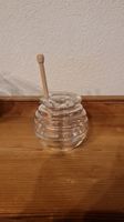 Glasi Hergiswil Honigglas + Holzstab