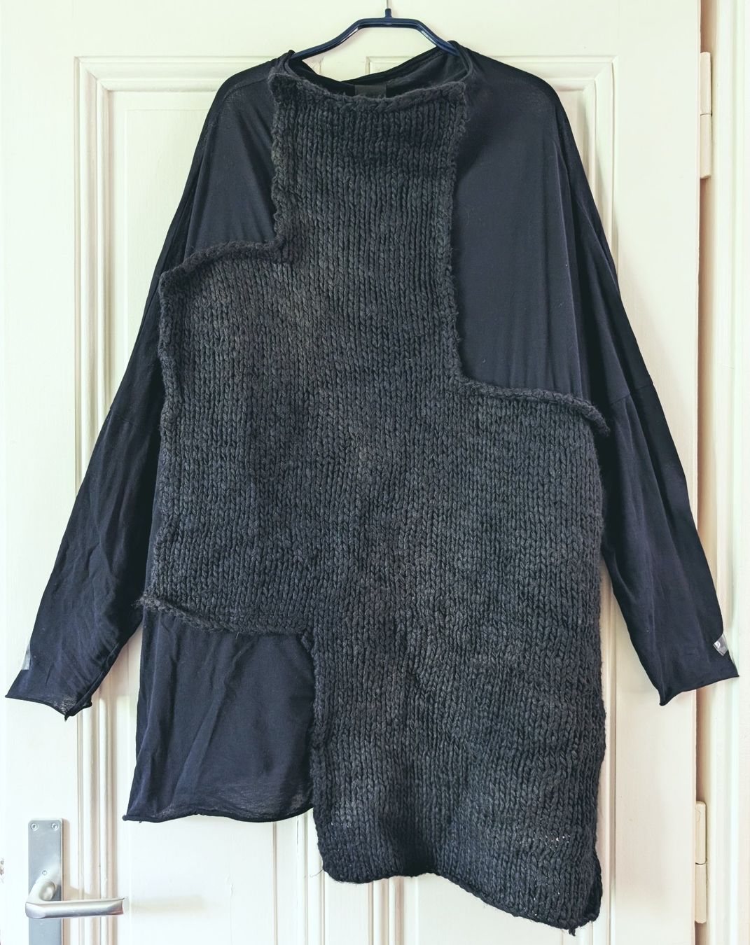 Rundholz Maglioni & Felpe: RUNDHOLZ : Pull marine design architecturé Lagenlook TU – Nuovo (secondo la descrizione) da Petit-Lancy venduto da lilycerise