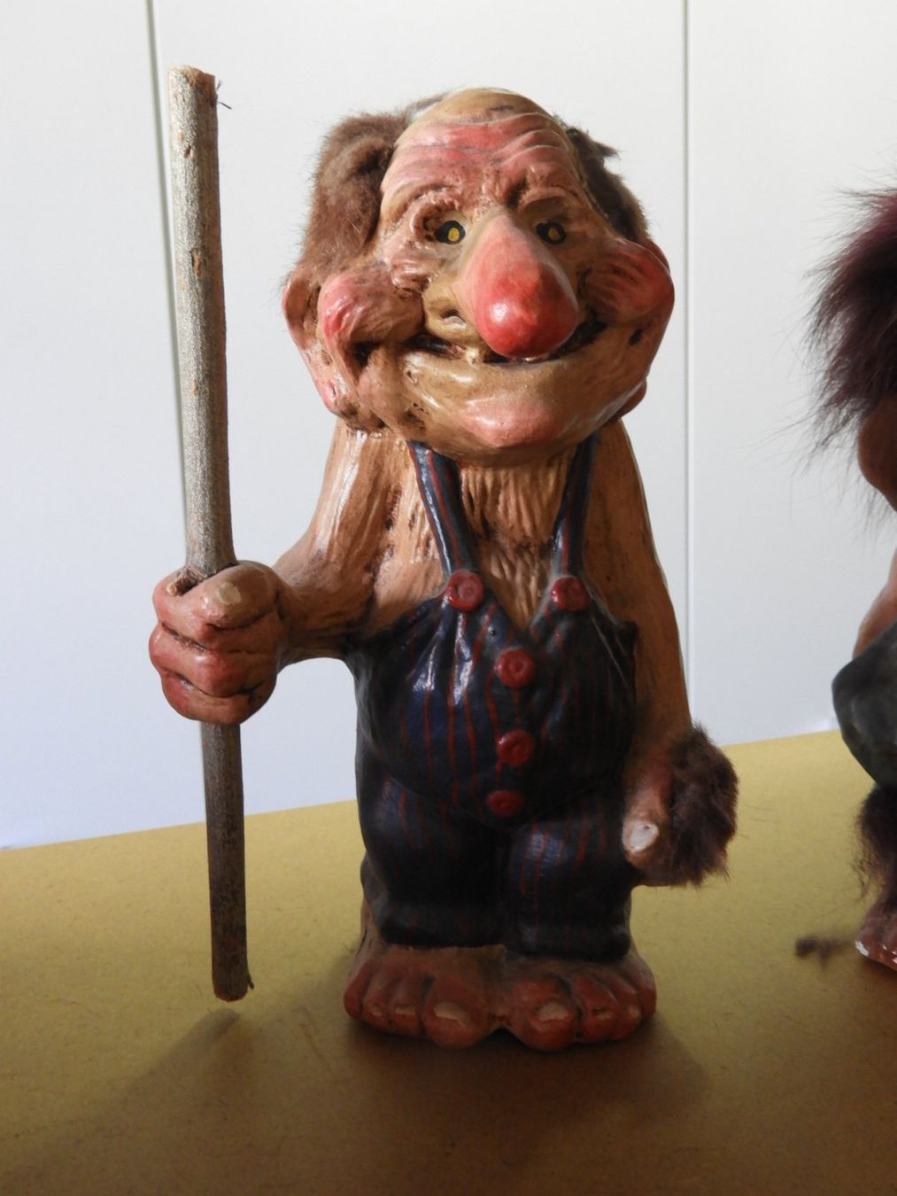 Statuette: TROLL'S 6  KOPIERTE NY FORM KERAMIK TROLL'S – Usato da Ettingen venduto da troll-mutter 7