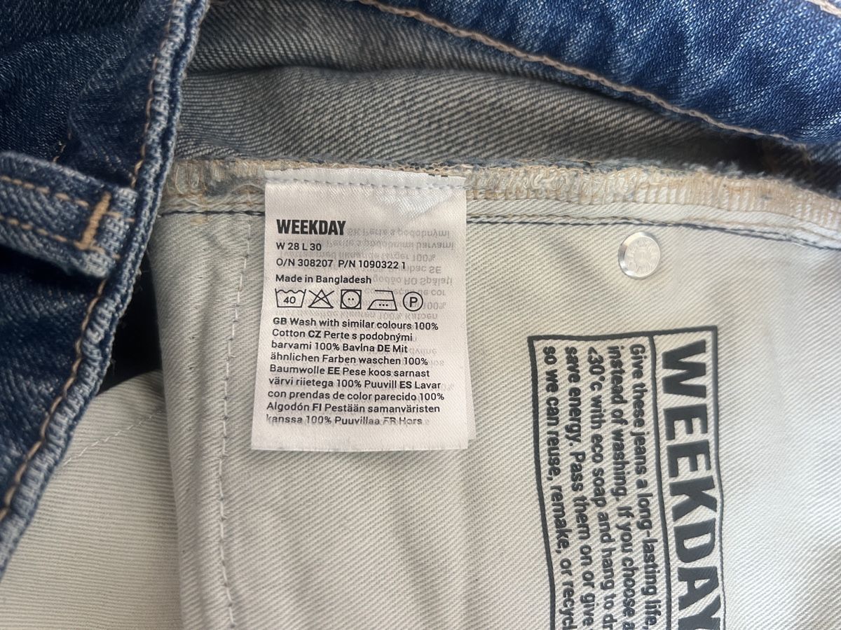 Weekday Jeans: Weekday Ample Loose Jeans W28 L30 – Nuovo (secondo la descrizione) da Zürich venduto da mrck 3