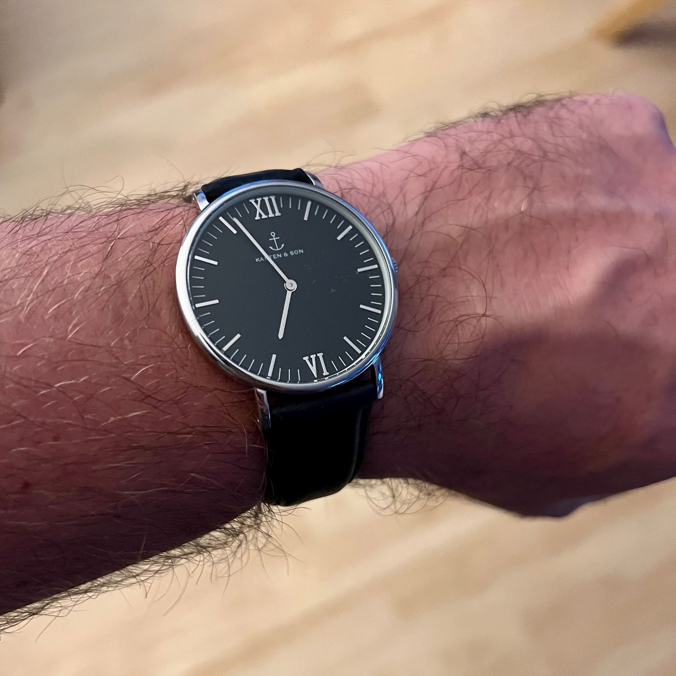 Kapten & Son Orologi: Kapten and Son Uhr / schwarz & silber – Usato da Fehraltorf venduto da Ilgmeischter 3